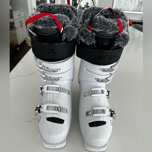 ROSSIGNOL - Pure Pro 90 Womens Ski Boot 2022 - White/Grey